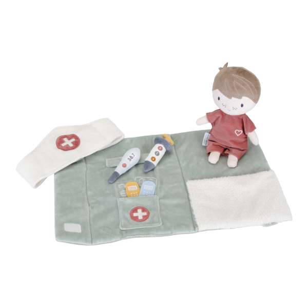 Little Dutch - Kuschelpuppe Jim, Doktor Spielset